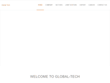 Tablet Screenshot of globaltechindia.com
